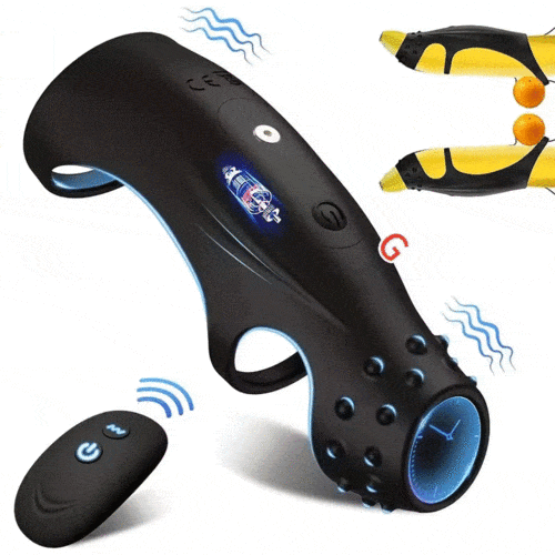 10 vibrierender Penisring-G-Punkt-Stimulator mit Fernbedienung