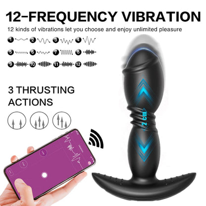 Remote App Control Dildo Prostate Massagers