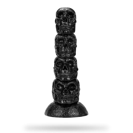 12,3 Zoll Totenkopf Riesen Butt Plug Riesiger Dildo
