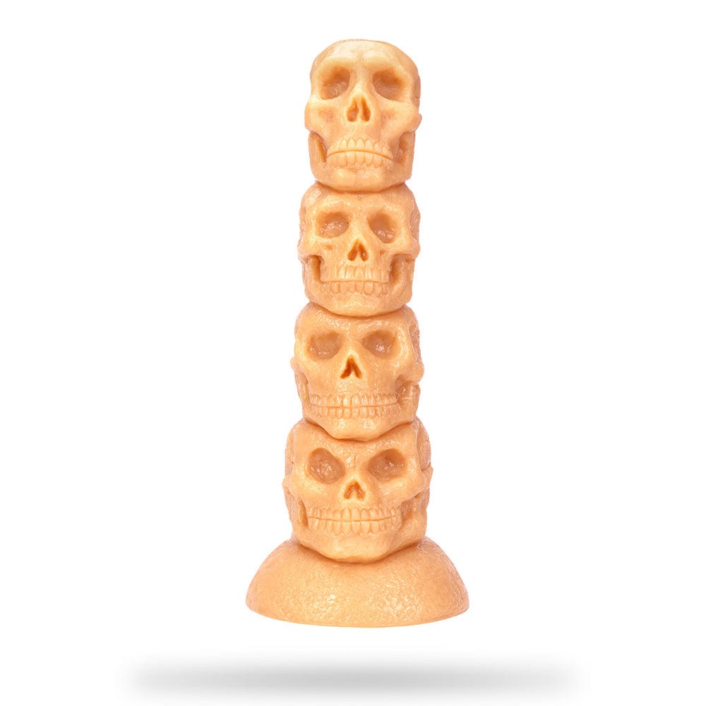 12,3 Zoll Totenkopf Riesen Butt Plug Riesiger Dildo