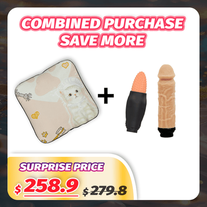 [Bundle Sale] Infinity Pillow Dildo Machine and Accessories Set