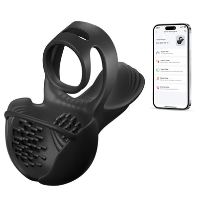 Vibrating Penis Ring Testicle Vibrator