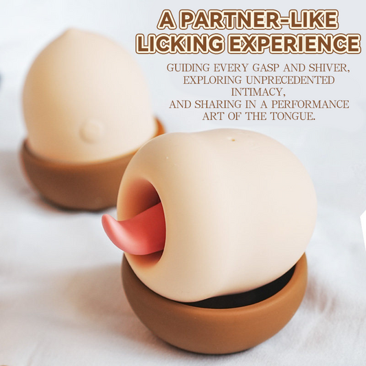 Soft Island Little Licking Acorn Tongue Vibrator