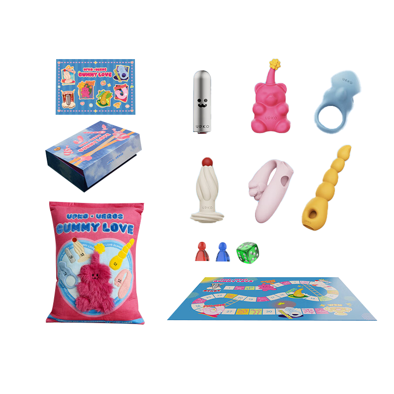 UPKO Gummy Party Couple Game Gift Box