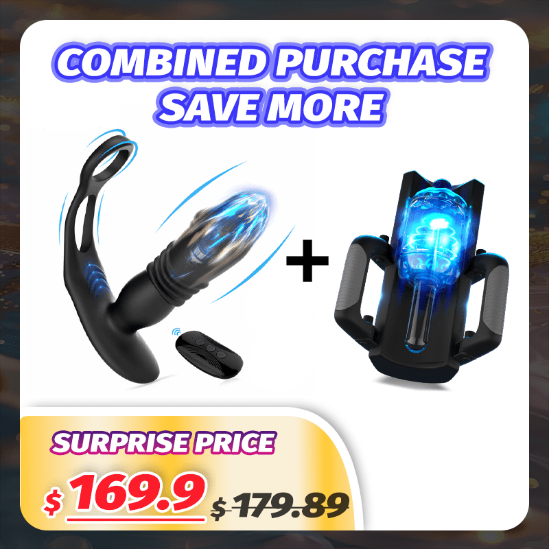 [Bundle Sale] Cannon King Mini Male Masturbator Prostate Massager Set