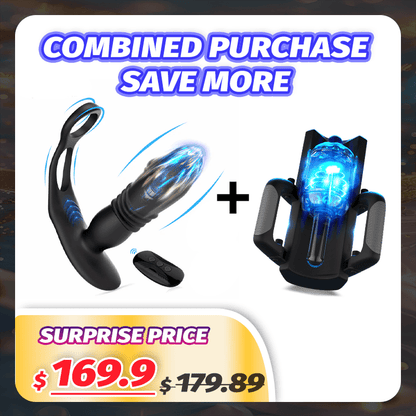 [Bundle Sale] Cannon King Mini Male Masturbator Prostate Massager Set