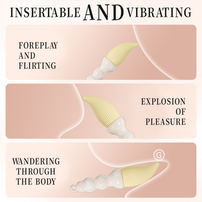 Cutie Pen Pendant Vibrator With Chain