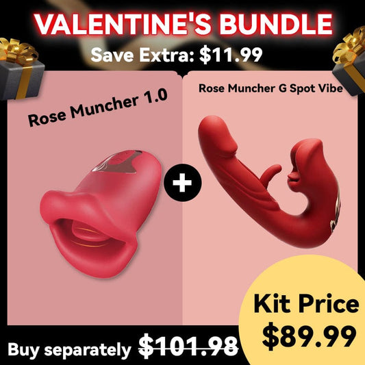[Geschenk für sie] Riesige 11,76 % Rabatt – Rose Muncher Female Pleasure Kit