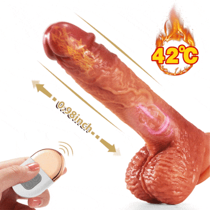 [Geschenk für Sie] 6,33 % Rabatt – 9-Zoll-Stoßdildo und APP-gesteuerter Rose-Nippelklemmen-Vibrator