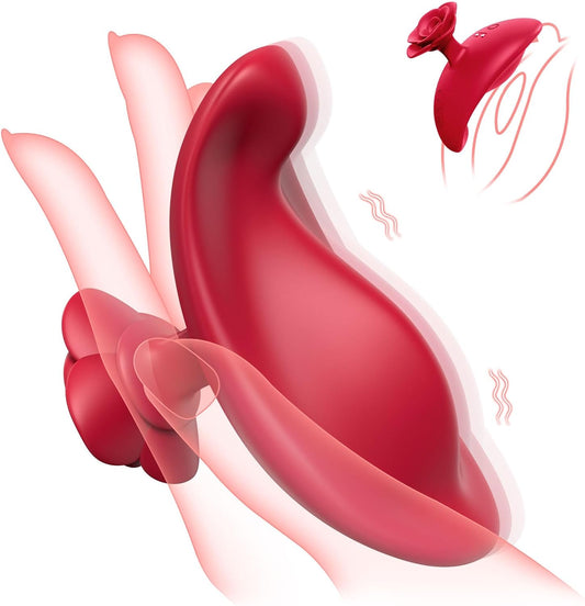 Rose Mini Bullet Fingervibratoren zur Stimulation der Brustwarzen und Klitoris