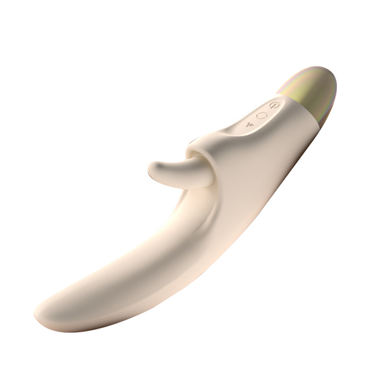 P8 Sanfter G-Punkt-Vibrator mit Zungenlecken und Rotation