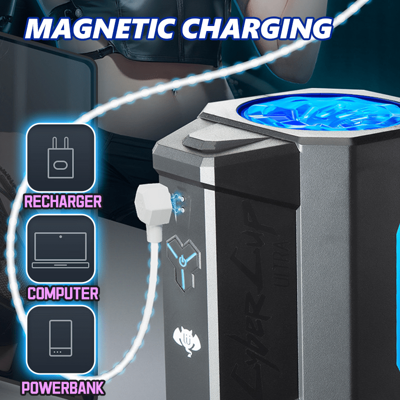 Cyber ​​Cup Ultra Rotating APP-gesteuerter Masturbationsbecher