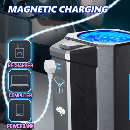 Cyber ​​Cup Ultra Rotating APP-gesteuerter Masturbationsbecher