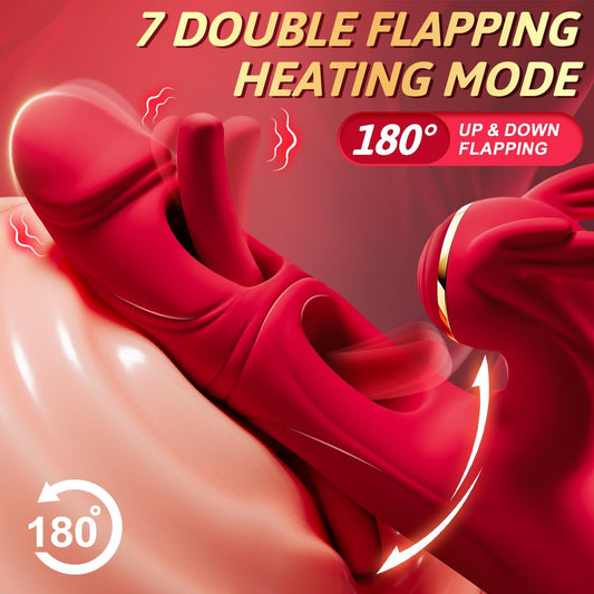 Angel 10 Tapping 7 Flapping Rabbit G-Punkt-Vibrator