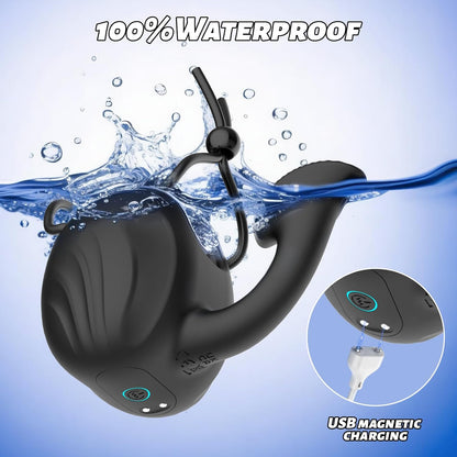 3 In 1 APP-Controlled Vibrating Cock Ring