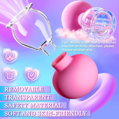 BDSM Manual Suction Nipple Stimulator (1 Pair)