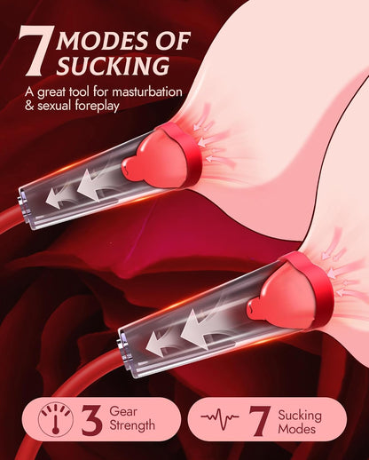 BDSM Nipple Clit Sucking Vacuum Sex Pump