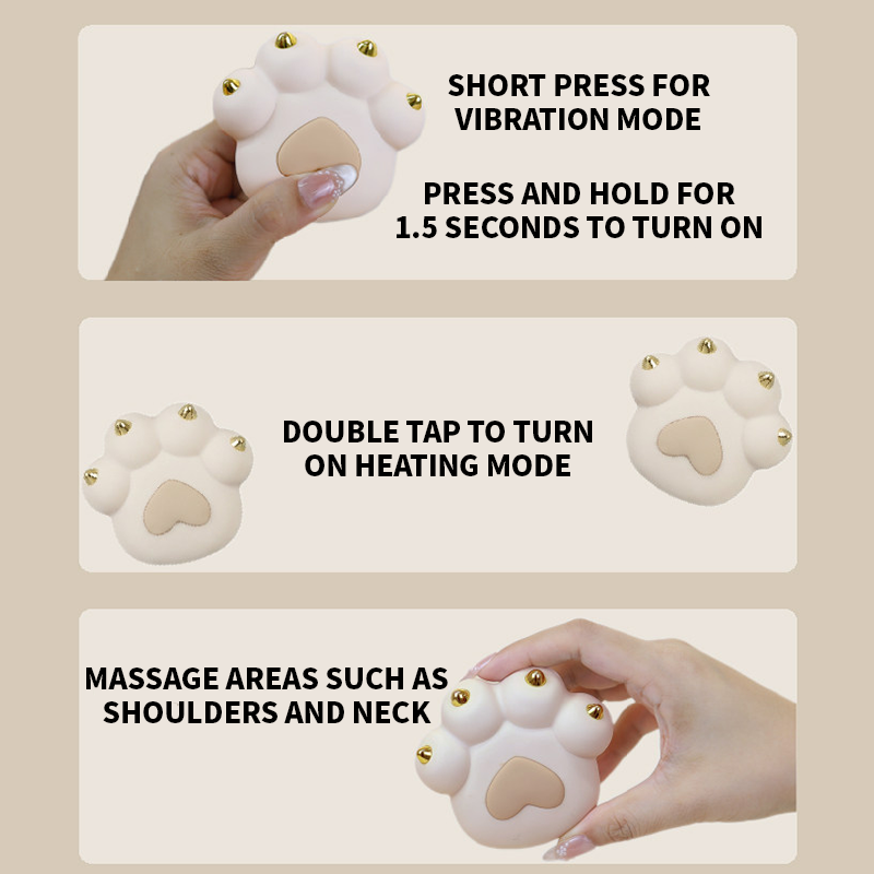 lobanana Rock Cat's Paw Vibrating Massager