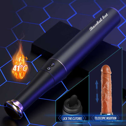 [Bestes Angebot zum Valentinstag] Sparen Sie 14,43 $ - Baseball-Stoßdildo &amp; Rose-Tapping-Spielzeug