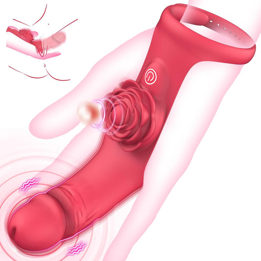 [Valentinstags-Special] 6,27 % Rabatt – Rose-Fingervibrator und tragbarer Butterfly-Vibrator