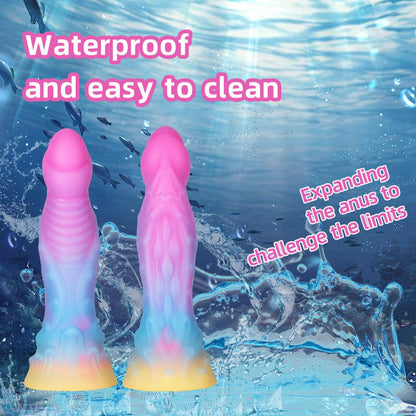 6,4 Zoll superweicher leuchtender Fantasy-Dildo