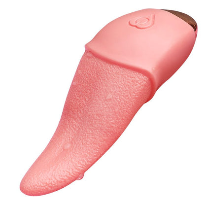 13cm Tongue Vibrator For Women Clit Licking G Spot Masturbator