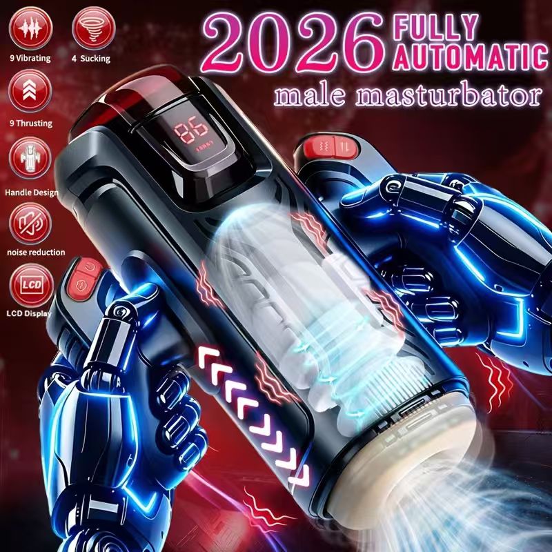 Night God Fully Automatic Gaming-Handle Telescopic Male Masturbation