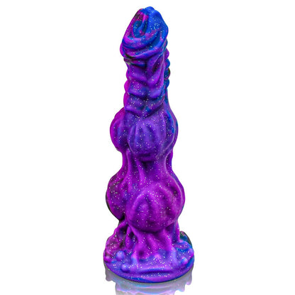 9,6 Zoll Monster Dildo Fantasy Horse Dildo mit 2 großen Knoten und starkem Saugnapf