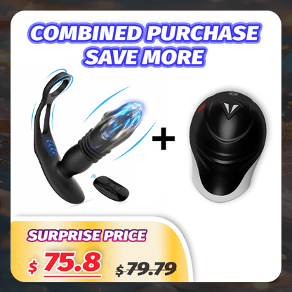 [Bundle Sale] Male Prostate Massager and Iron Man Penis Exerciser set