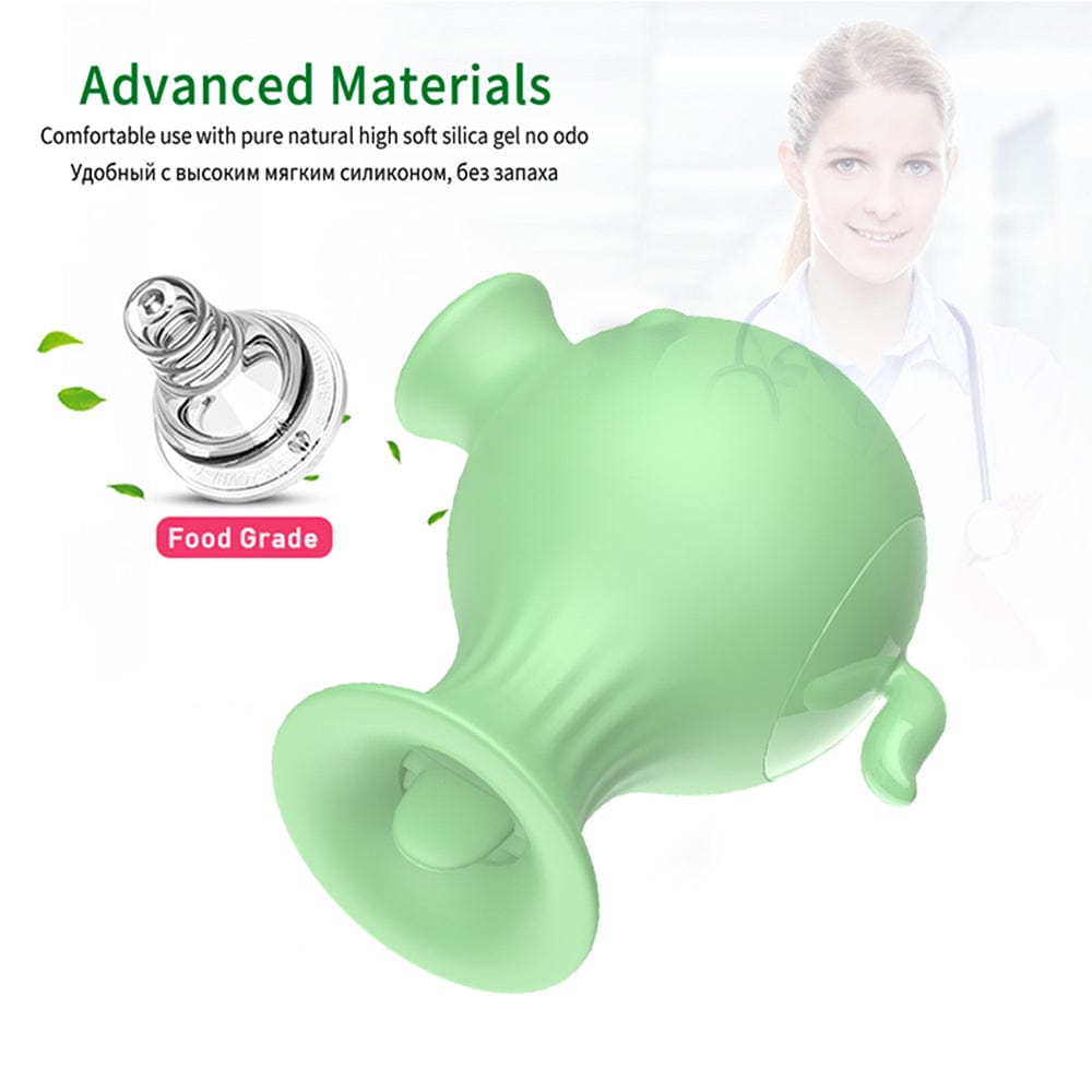 جهاز تحفيز لعق اللسان بسبع سرعات، جهاز اهتزاز مص البظر، جهاز شفط حلمة المهبل 