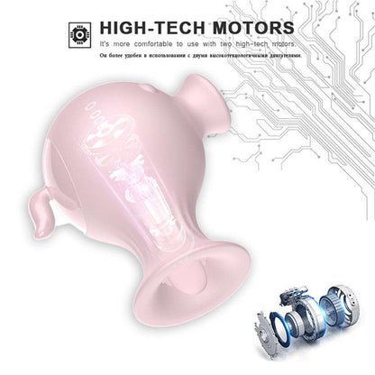 جهاز تحفيز لعق اللسان بسبع سرعات، جهاز اهتزاز مص البظر، جهاز شفط حلمة المهبل 