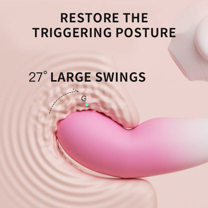 Pressure-sensitive Vibration & Flapping G Spot Vibrator With APP