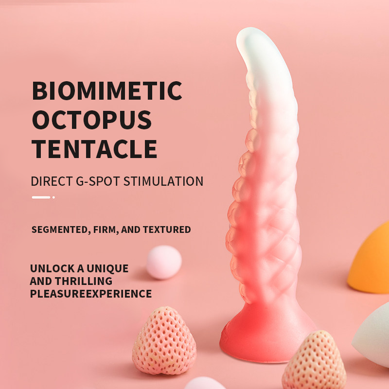 Small Octopus Tentacle Dildo – Biomimetic Silicone Fantasy Toy