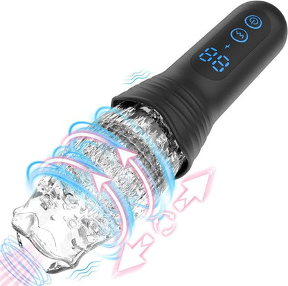 Gawk Gawk 4000 Masturbator Electric 9 Vibration Telescopic Modes