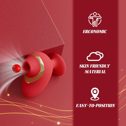 Liebesform Finger Saugen Vibrator Klitoris Stimulation Für Paar Vorspiel 
