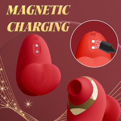 Liebesform Finger Saugen Vibrator Klitoris Stimulation Für Paar Vorspiel 