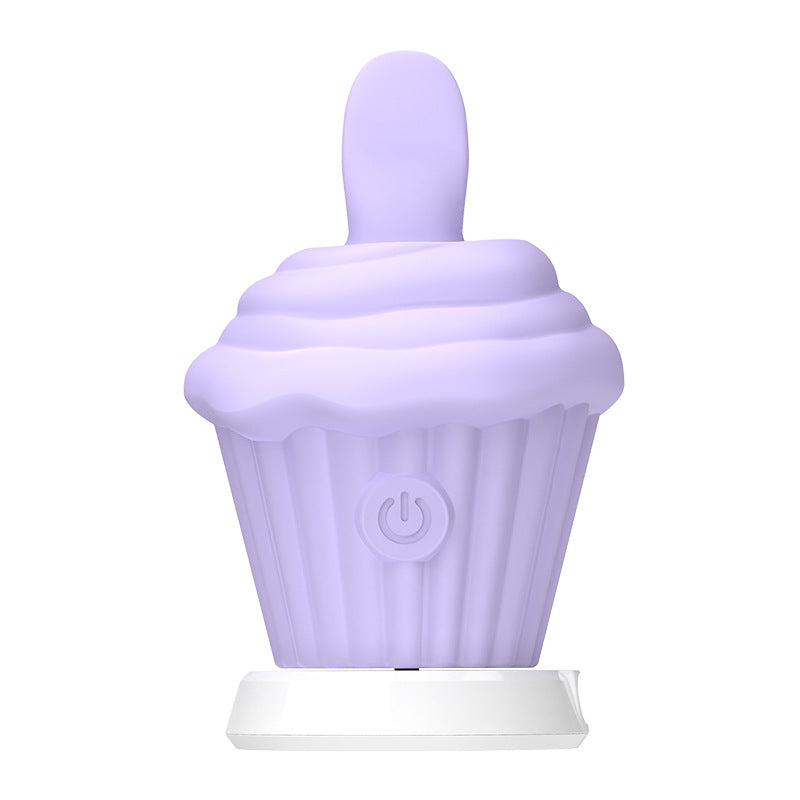 Ice Cream Cupcake Tongue Licking & Vibrating Egg