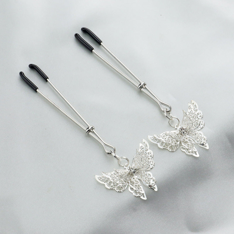 Butterfly Nipple Ring Bell Clamps
