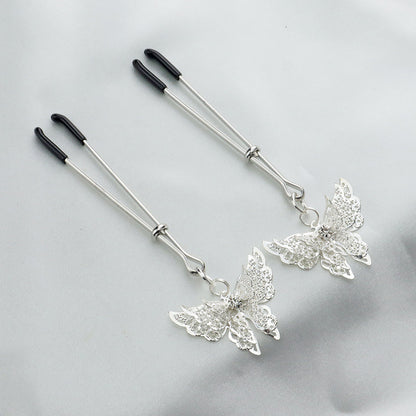 Butterfly Nipple Ring Bell Clamps