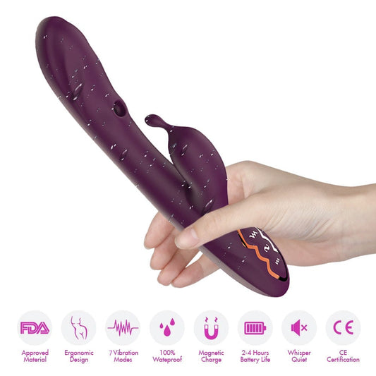 7-Frequenz-G-Punkt-Saugvibrator 