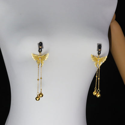 Butterfly Nipple Ring Bell Clamps