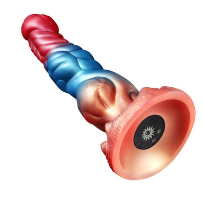 10.23In Monster Dildo Riesiger Dildo Dicker Analdildo mit Stoß- und Vibrationsfunktion