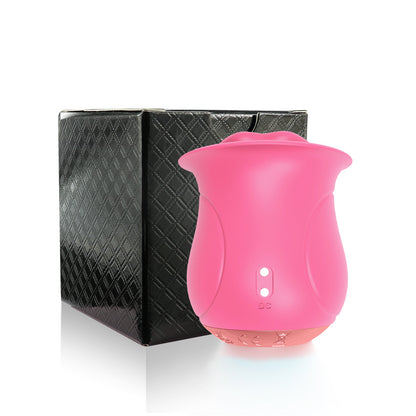 Rose Muncher - Licking Tongue Vibrator 10 French Kissing Modes
