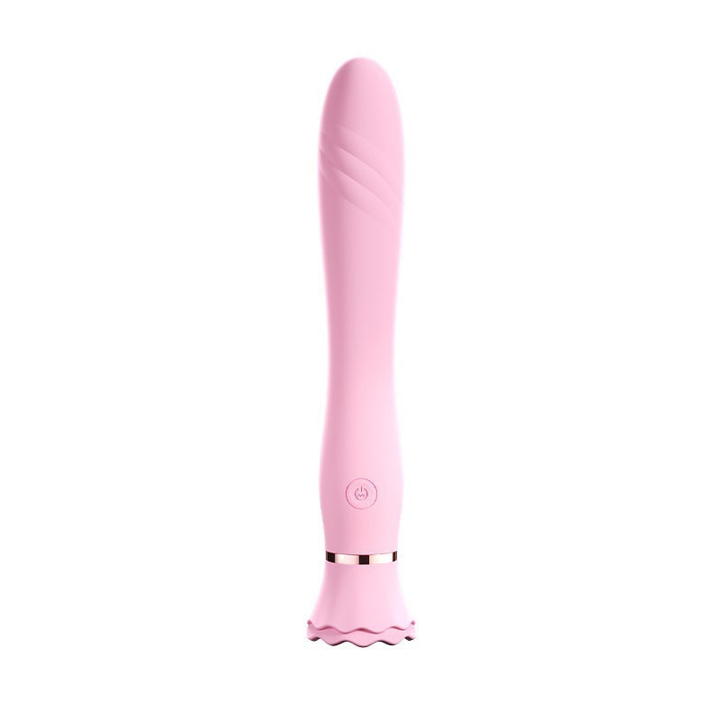 Galaku Ballet Heating G Spot Dildo Vibrator With Suction Cup