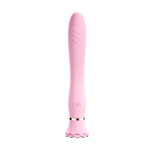 Galaku Ballet Heating G Spot Dildo Vibrator With Suction Cup