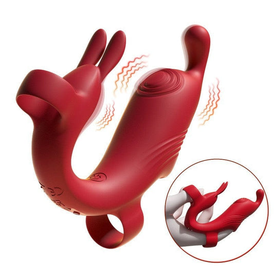 Vibrationsstimulation Klitoris Fingerling Masturbationsgerät