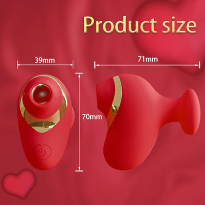 Liebesform Finger Saugen Vibrator Klitoris Stimulation Für Paar Vorspiel 
