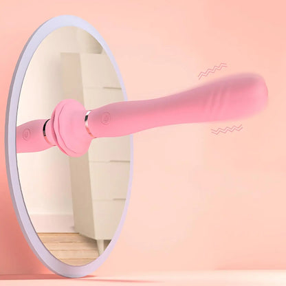 Galaku Ballet Heating G Spot Dildo Vibrator With Suction Cup