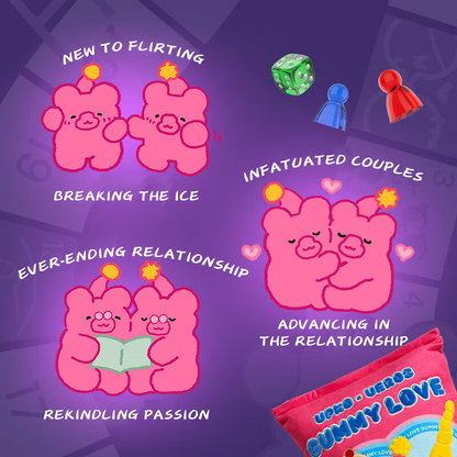 UPKO Gummy Party Couple Game Gift Box