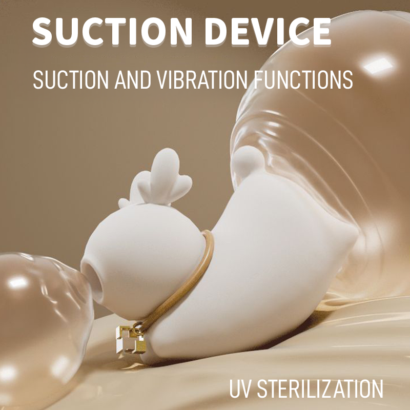 Deer Kiss Suction and Tapping Vibrator